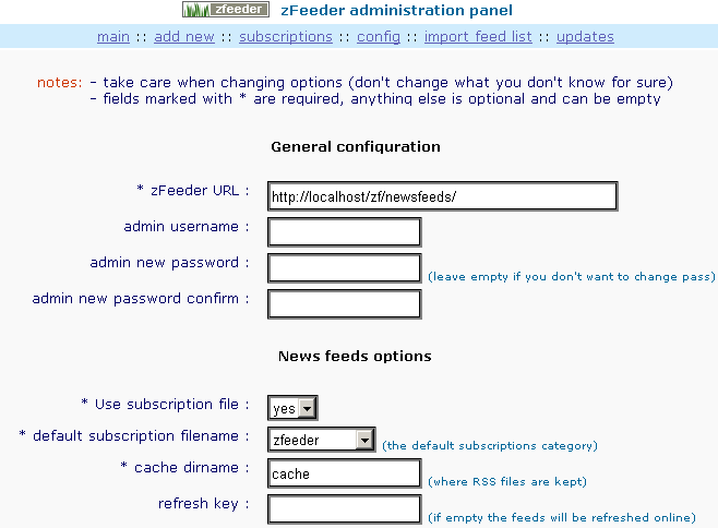 2004 admin config