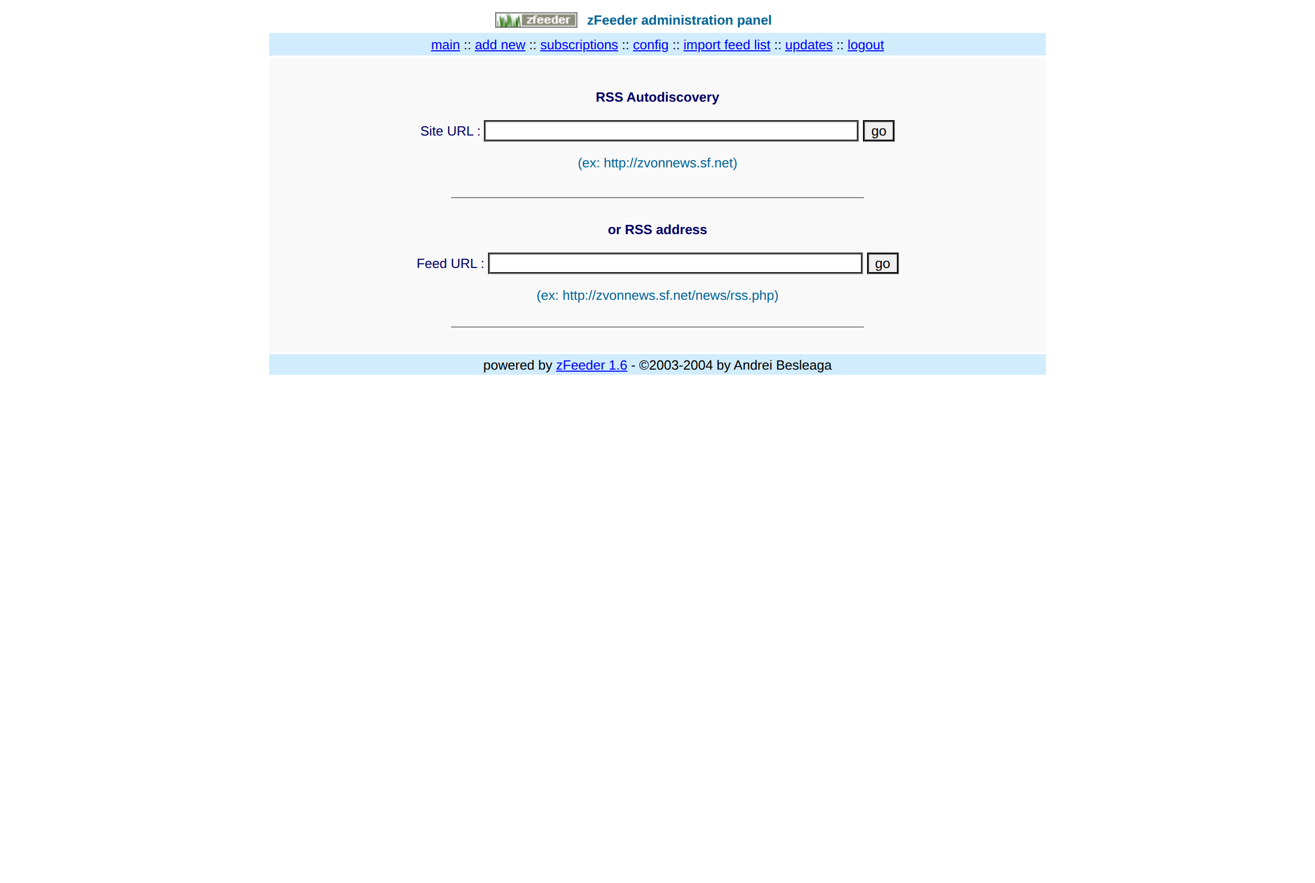 2026 admin add new